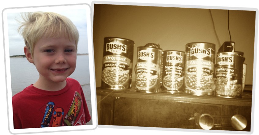 Jack and his Bush's Baked Beans